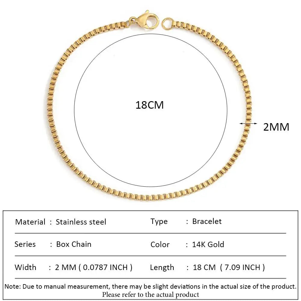 Stainless Steel Classic Eternity Bracelet for Women