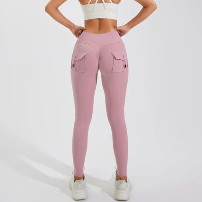 TikTok Viral Leggings for Women – High Waisted, Scrunch Butt, Gym-Ready with Pockets