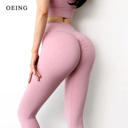 Seamless Leggings Women Scrunch Butt Yoga Pants Women Fitness High Waist Soft Booty Sports Pants