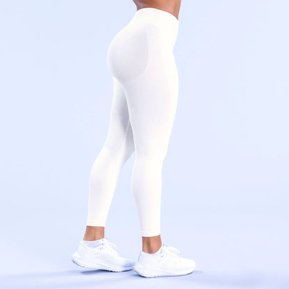 Women's Scrunch Bum Seamless Yoga Leggings with Tummy Control