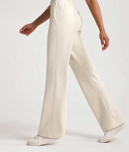 TikTok Viral High Waisted Loose Yoga Leggings – Sand Washed Modal Pants for Women