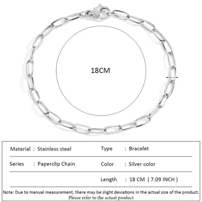 Stainless Steel Classic Eternity Bracelet for Women