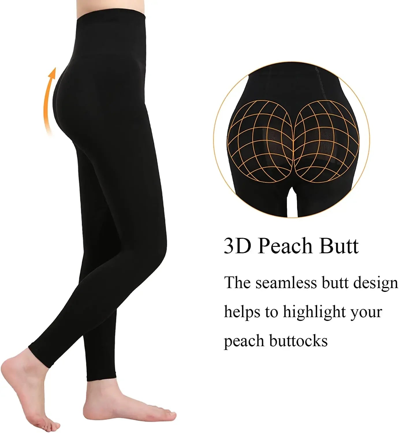 High Waist Tummy Control Leggings for Women