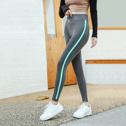 Cotton Yoga Pants High Waist Gym Leggings for Women