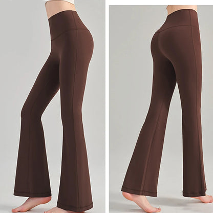 TikTok Viral Leggings – Naked Yoga Bootcut Pants for Women