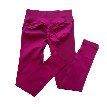 Seamless Yoga Scrunch Bum Gym Legging for Women
