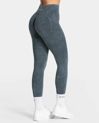 Seamless Scrunch Butt Lifting Leggings – High Waist Tummy Control Gym Tights for Women