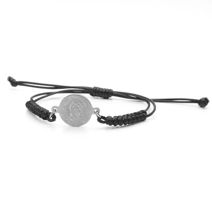 Adjustable Cross Stainless Steel Knot Bracelets