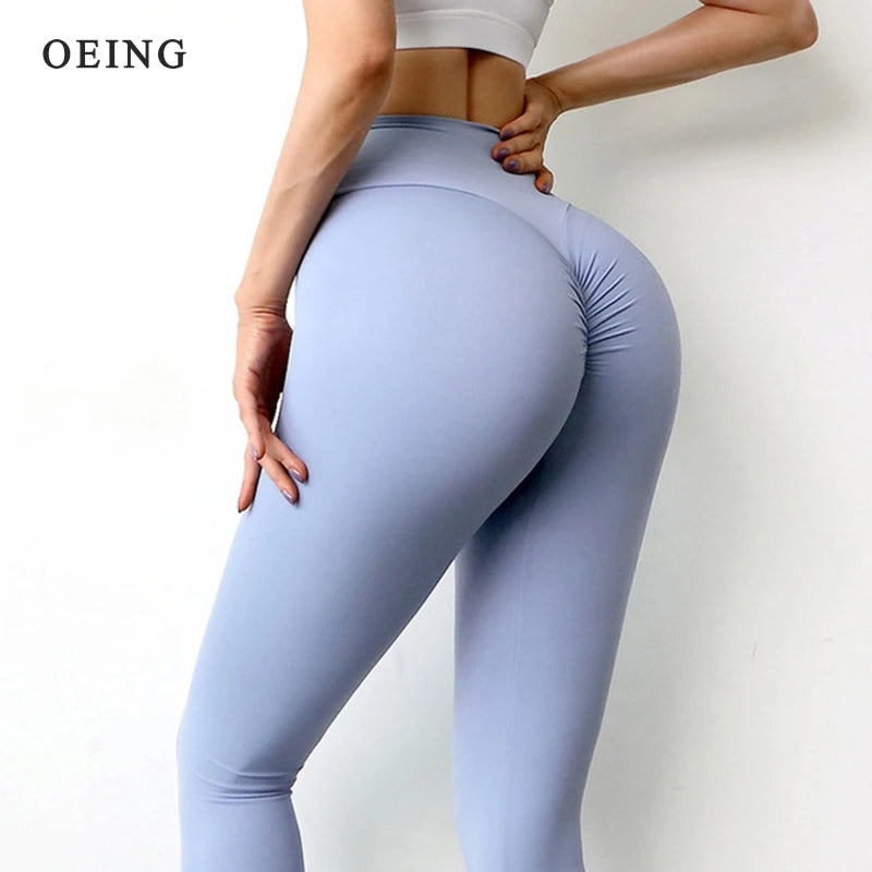 Seamless Leggings Women Scrunch Butt Yoga Pants Women Fitness High Waist Soft Booty Sports Pants