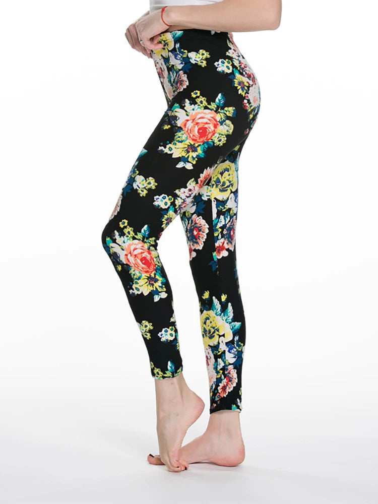 Women’s High-Waist Cotton Leggings – Soft, Stretchy & Fashionable