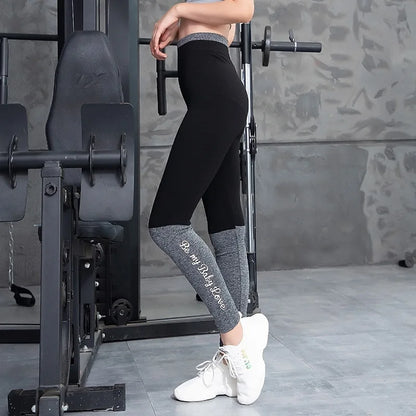 Cotton Yoga Pants High Waist Gym Leggings for Women