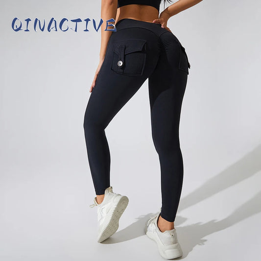 TikTok Viral Leggings for Women – High Waisted, Scrunch Butt, Gym-Ready with Pockets