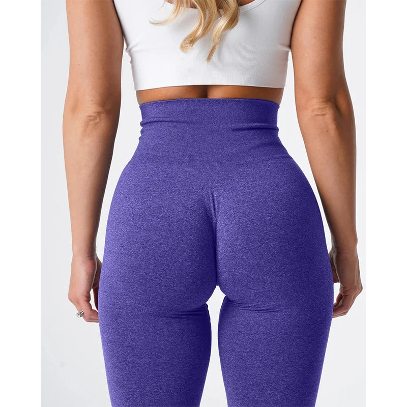 Seamless Scrunch Butt Leggings for Women – High-Waisted, Butt-Lifting Gym Fit