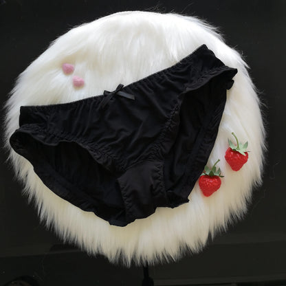Cute Strawberry School Girl Panties – Kawaii Mesh Breathable Briefs