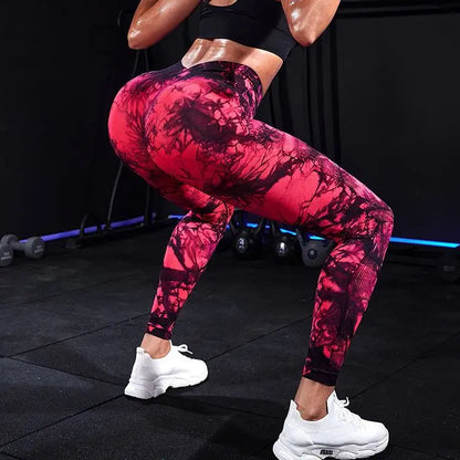 Hip Lifting Seamless High-Waist Gym Leggings