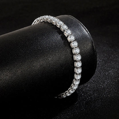 S925 Sterling Silver Eternity Bracelet