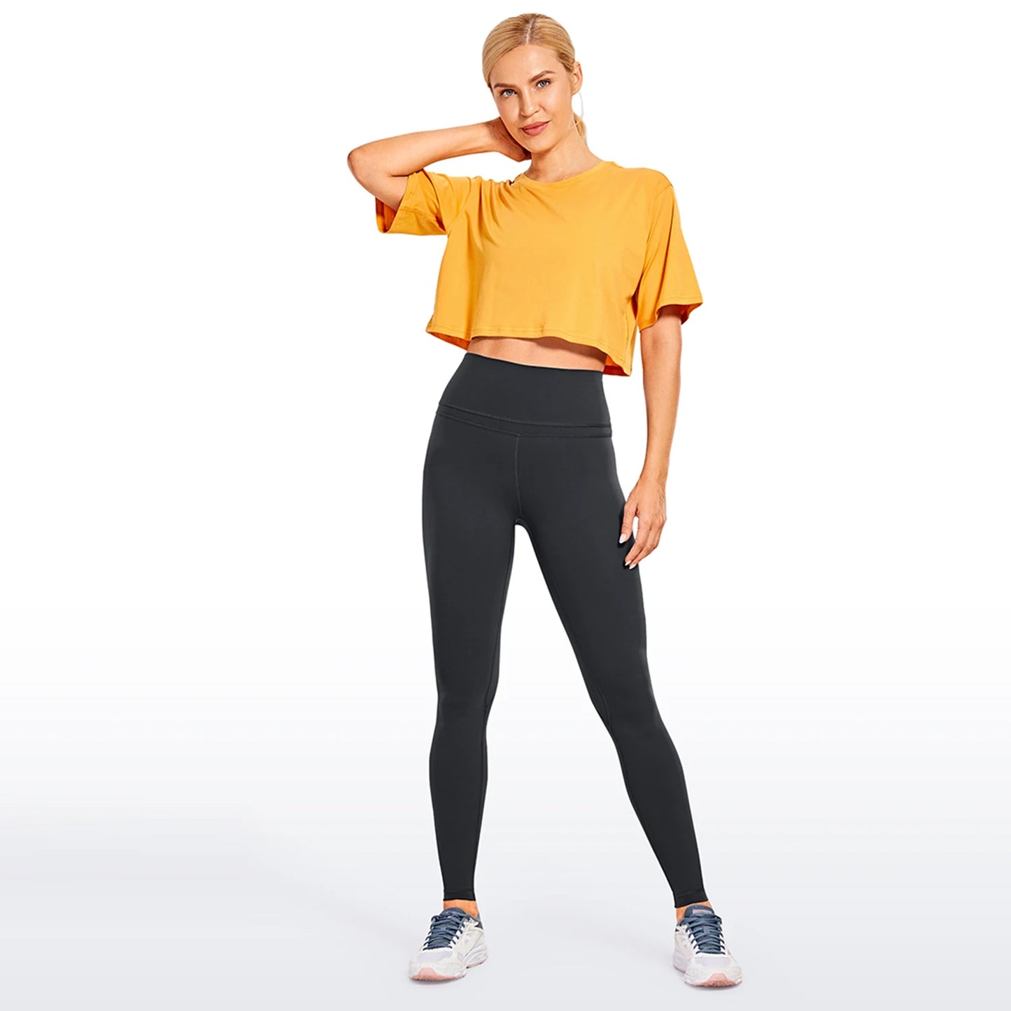 High Waisted Full-Length Anti Cellulite Workout Leggings