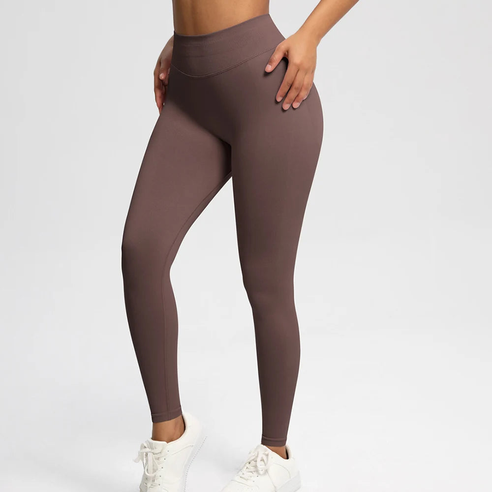 Plus Size Seamless Scrunch Butt Leggings – High Waisted Gym & Yoga Pants for Women
