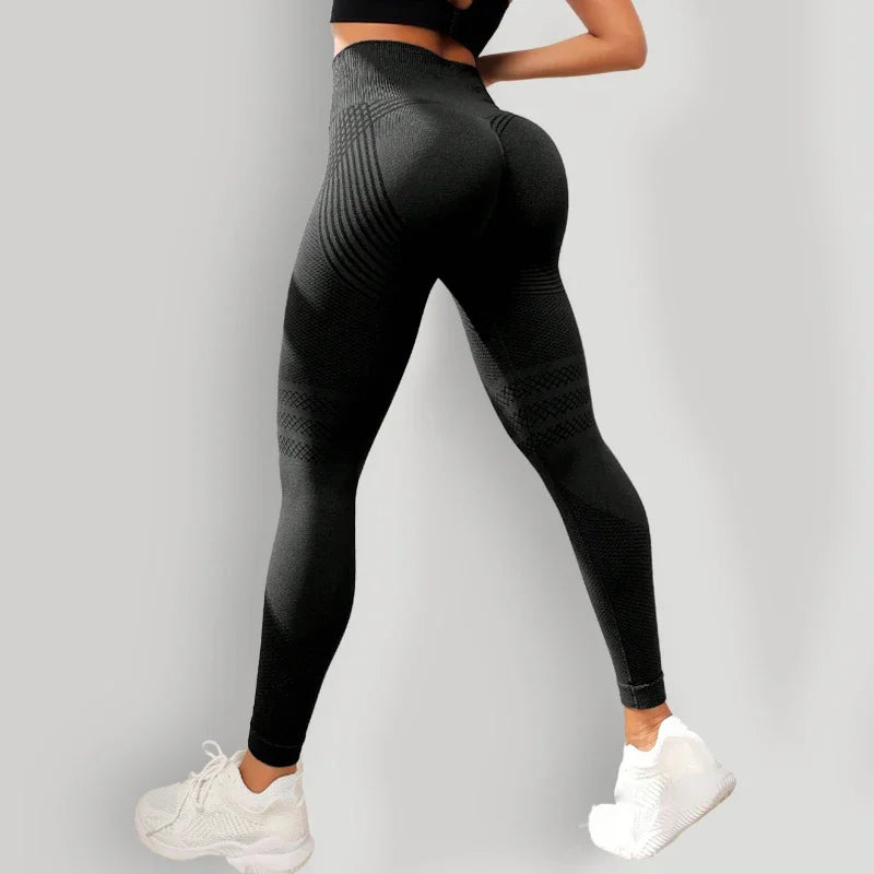 High Waist Seamless Push Up Anti Cellulite Leggings for Women