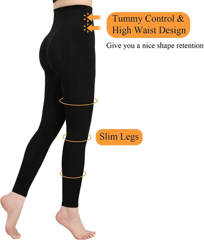 High Waist Tummy Control Leggings for Women