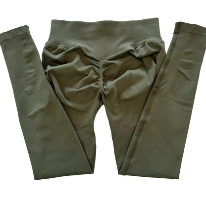 Seamless Yoga Scrunch Bum Gym Legging for Women