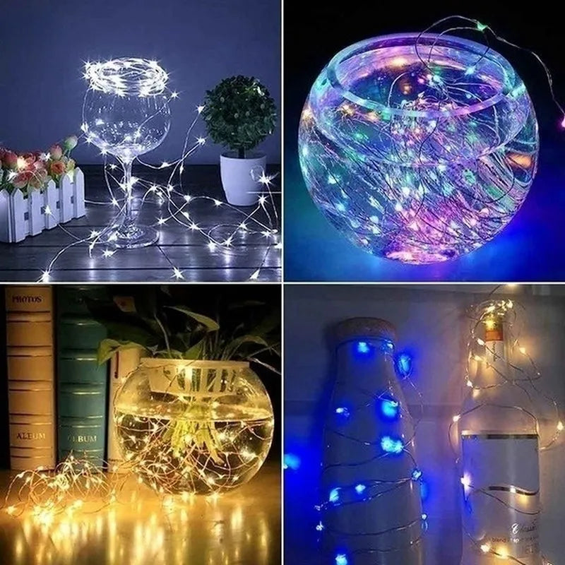 USB String Lights for Outdoor Garden Decor