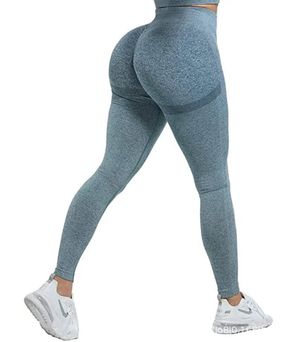 Seamless High Waist Anti Cellulite Gym Leggings for Women