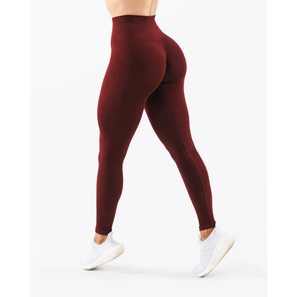 Women's Seamless Scrunch Booty High Waist Anti-Cellulite Leggings