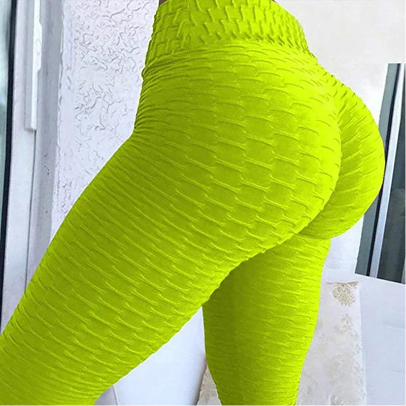 Women's High Waist Anti Cellulite Leggings with Smooth & Comfortable Fit