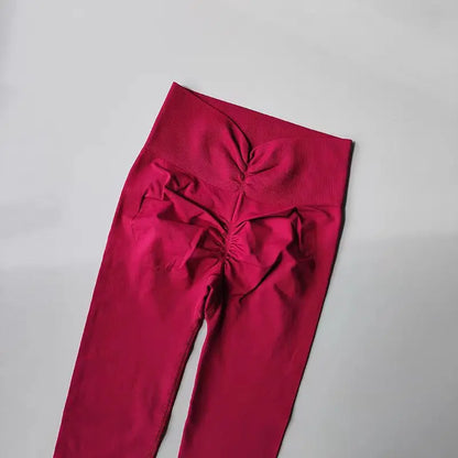 Seamless Scrunch Bum Leggings – High-Waist Workout Fit for Women