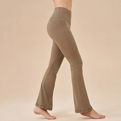 TikTok Viral Leggings – Bell-Bottom High Waisted Yoga Pants for Women with Sculpt Fit