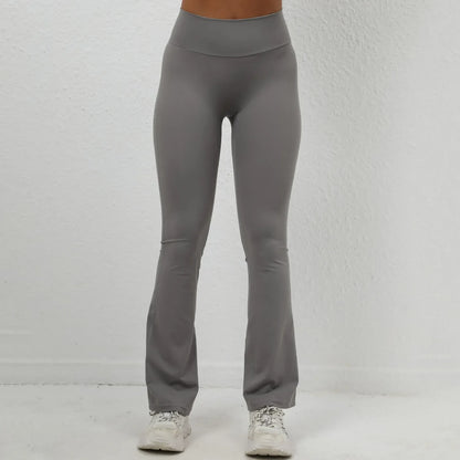 High Waist Sporty Leggings for Women with Push Up, Flared & Comfortable Yoga Pants