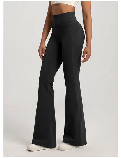 TikTok Viral Leggings - High Waisted Butt-Lifting Bell Bottom Fitness Pants for Women