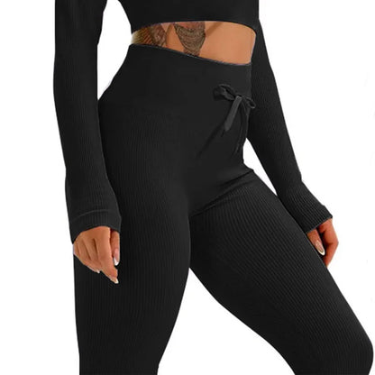 High-Waist Sports Seamless Tummy Control Leggings for Women