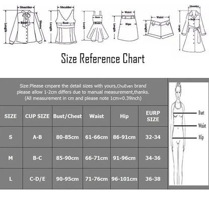 New Bikinis Swimsuits for Women – Push Up Brazilian Bikini Set, Two-Piece Swimwear