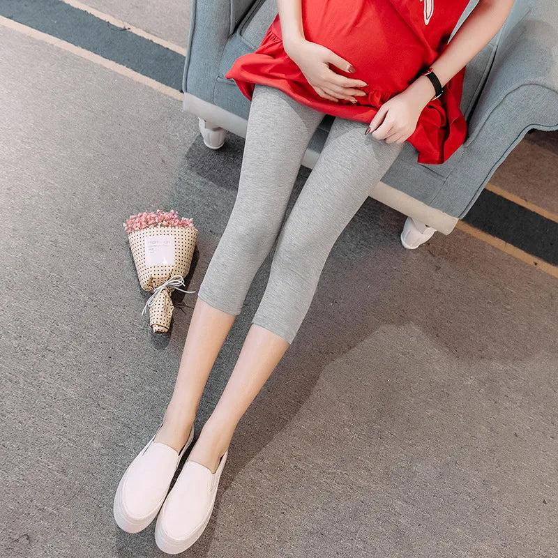 Maternity Cotton Skinny Leggings for Women Autumn Pregnancy