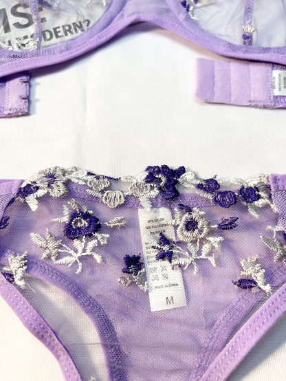 Purple Lace Lingerie Set - Sexy & Comfortable Women's Intimates