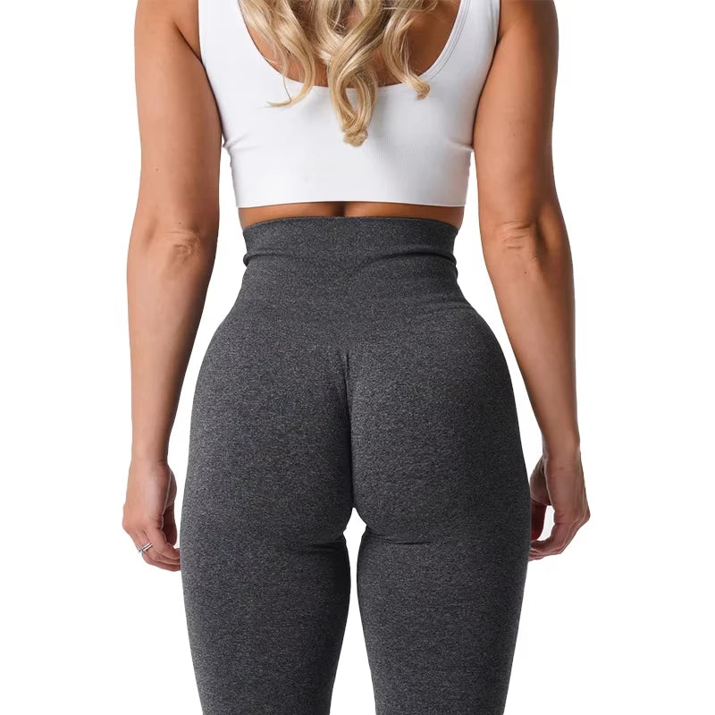 Seamless Scrunch Butt Leggings for Women – High-Waisted, Butt-Lifting Gym Fit
