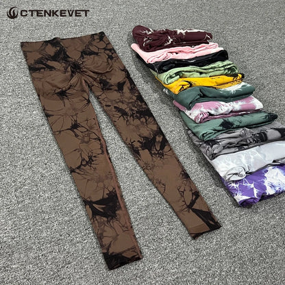 High-Waisted Seamless Scrunch Butt Leggings for Women