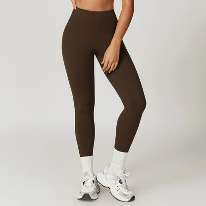 Women's High Waist Butt Lifting Gym Leggings – Seamless Push-Up Yoga Pants
