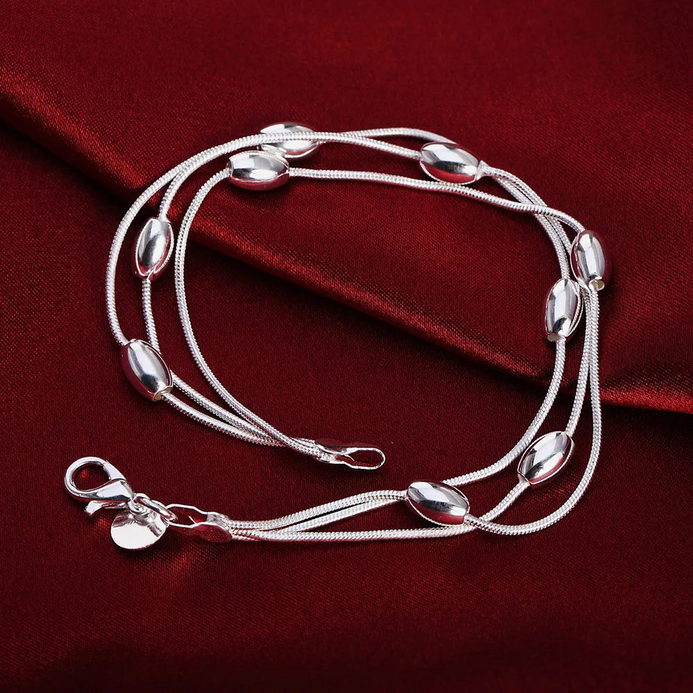 925 Sterling Silver 4MM Twisted Rope Bracelet