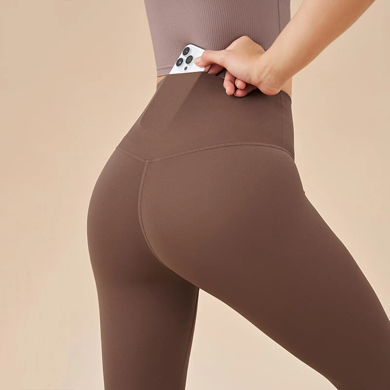 Women's High Waist Yoga Capri Pants