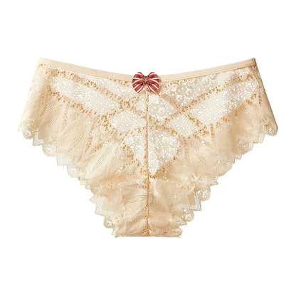 Sexy Lace Panties - Women’s Breathable Briefs for Everyday Comfort