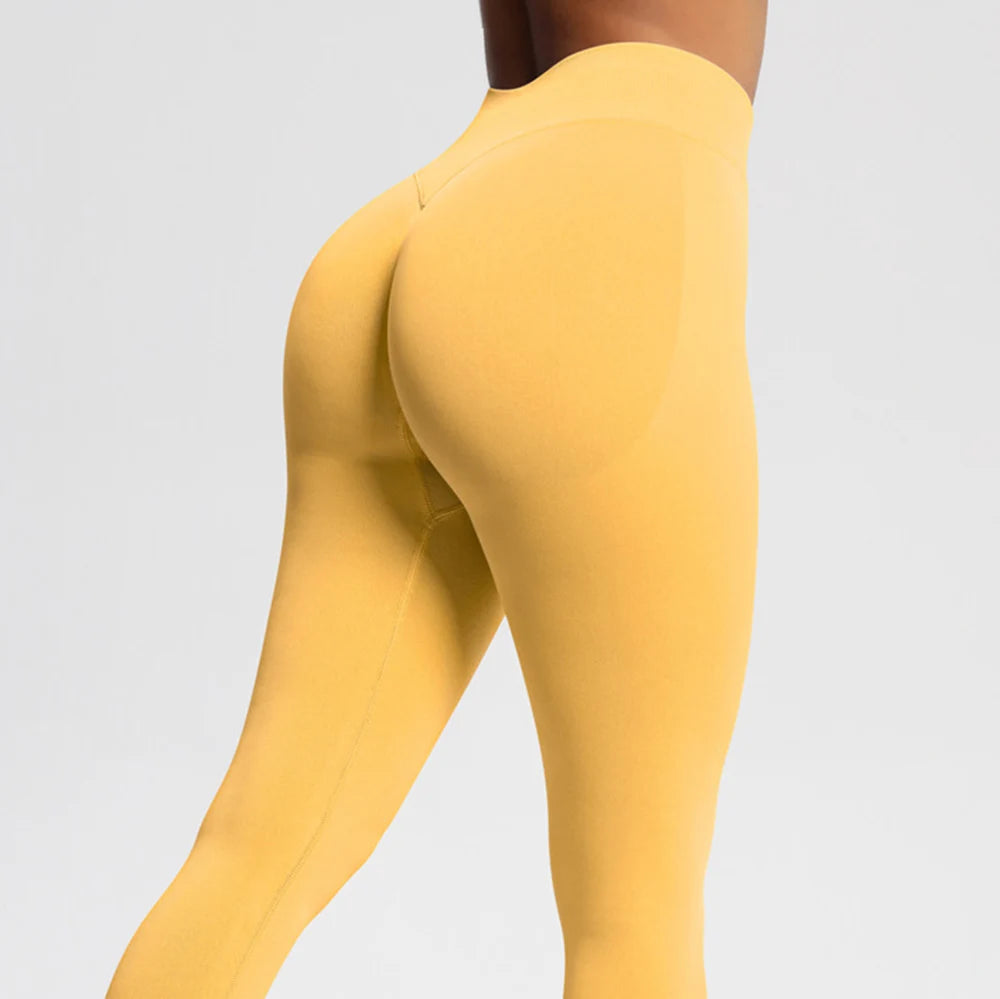 Plus Size Seamless Scrunch Butt Leggings – High Waisted Gym & Yoga Pants
