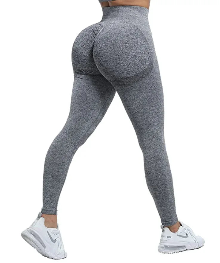 Seamless High Waist Anti Cellulite Gym Leggings for Women