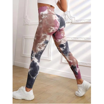 Seamless High Waist Anti Cellulite Workout Leggings for Women