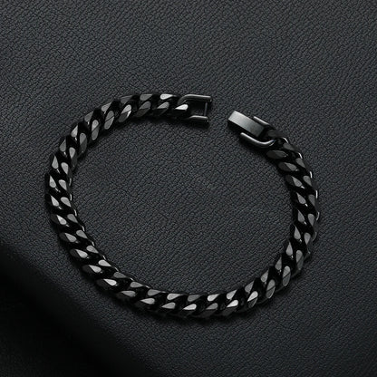 Titanium Steel Eternity Bracelet for Men