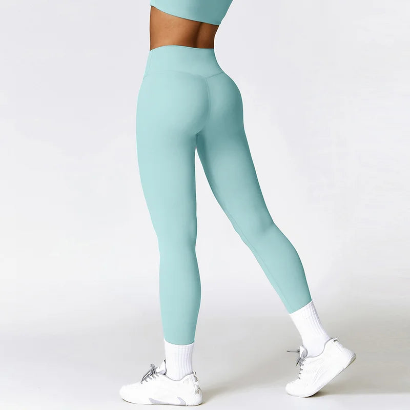 Women's Waistband Push Up Gym Leggings