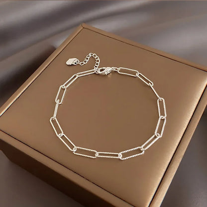 925 Sterling Silver Pearl Knot Bracelet for Women