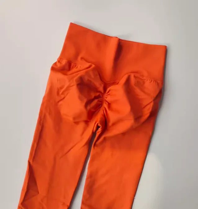 High Waist Scrunch Butt Leggings for Women – Seamless Yoga & Workout Pants